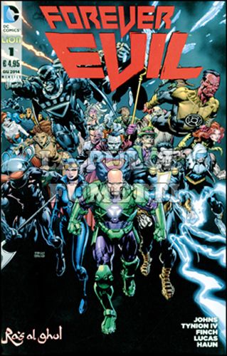 DC BAD WORLD #     2 - FOREVER EVIL 1 + VILLAIN CARD